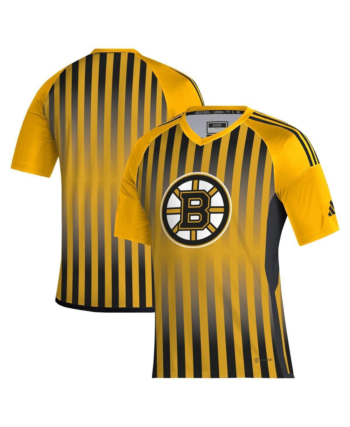 Mens adidas Boston Bruins AEROREADY Raglan Soccer Top Product Image