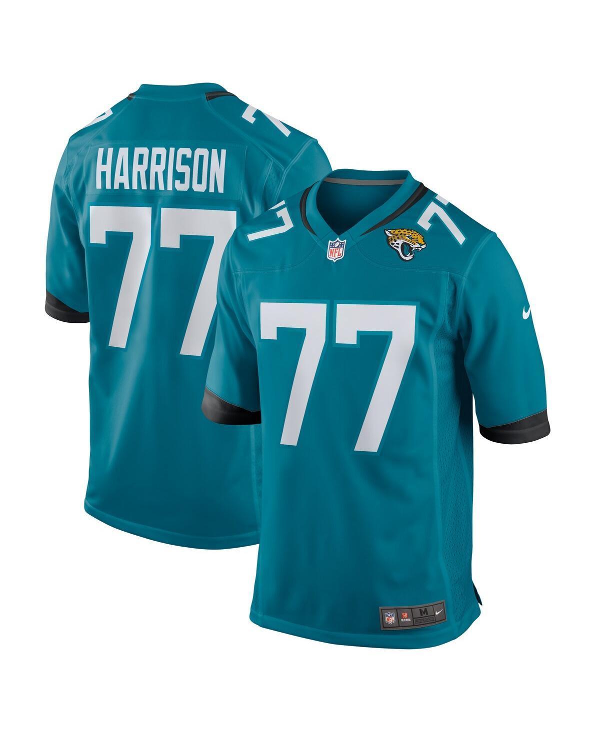 Mens Nike Anton Harrison Teal Jacksonville Jaguars 2023 Nfl Draft First Round Pick Game Jersey - Teal Product Image