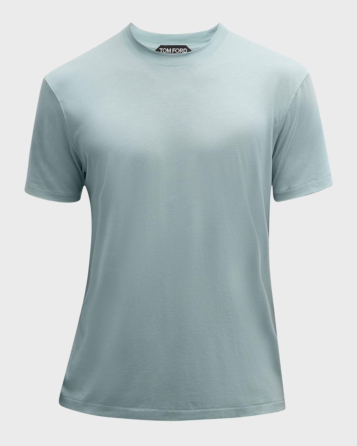 Mens Lyocell-Cotton Crewneck T-Shirt Product Image