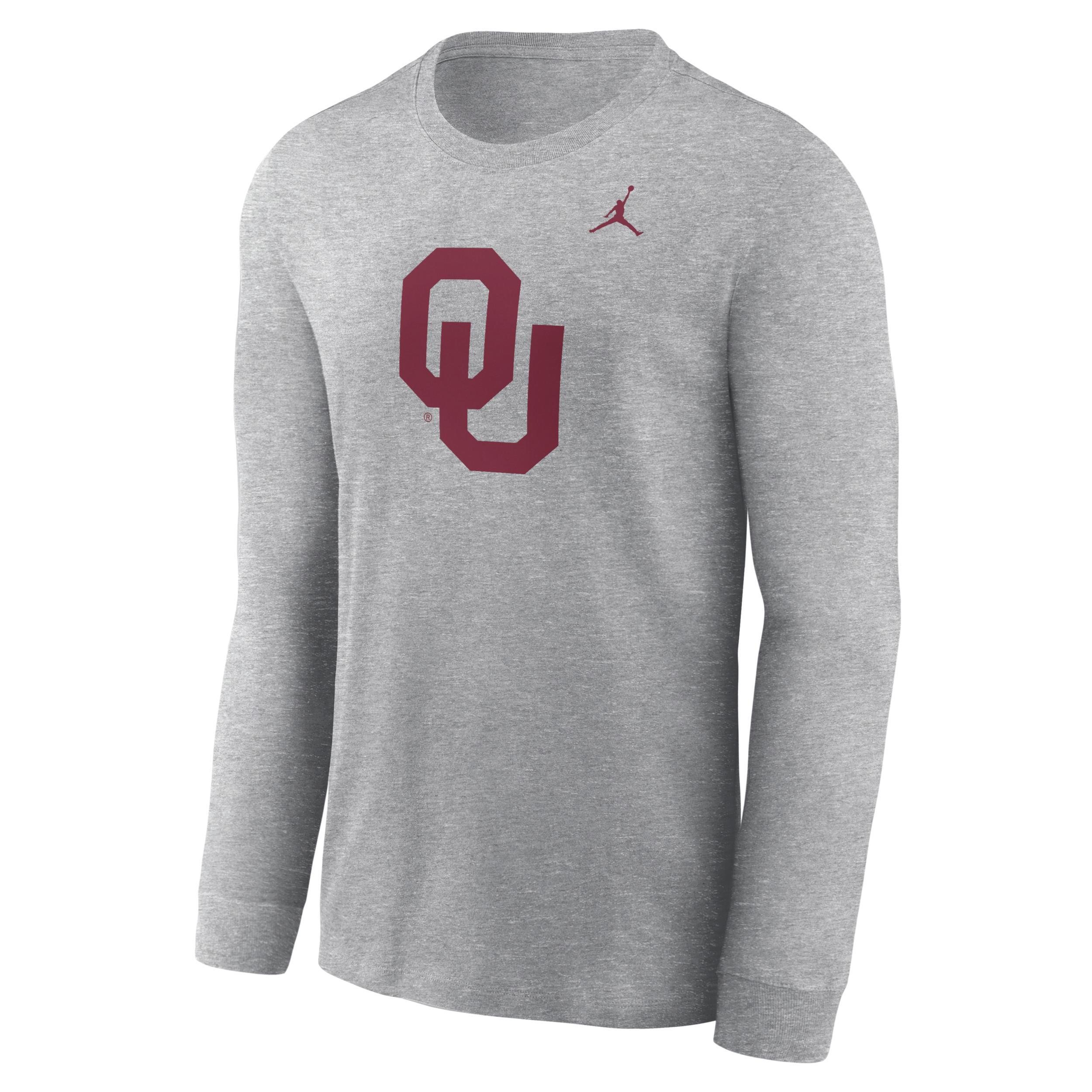 Oklahoma Sooners Primary Logo Nike Mens College Long-Sleeve T-Shirt Product Image