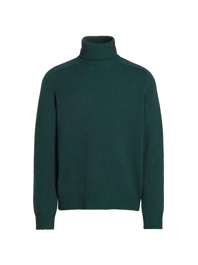 Mens Cashmere Turtleneck Sweater Product Image