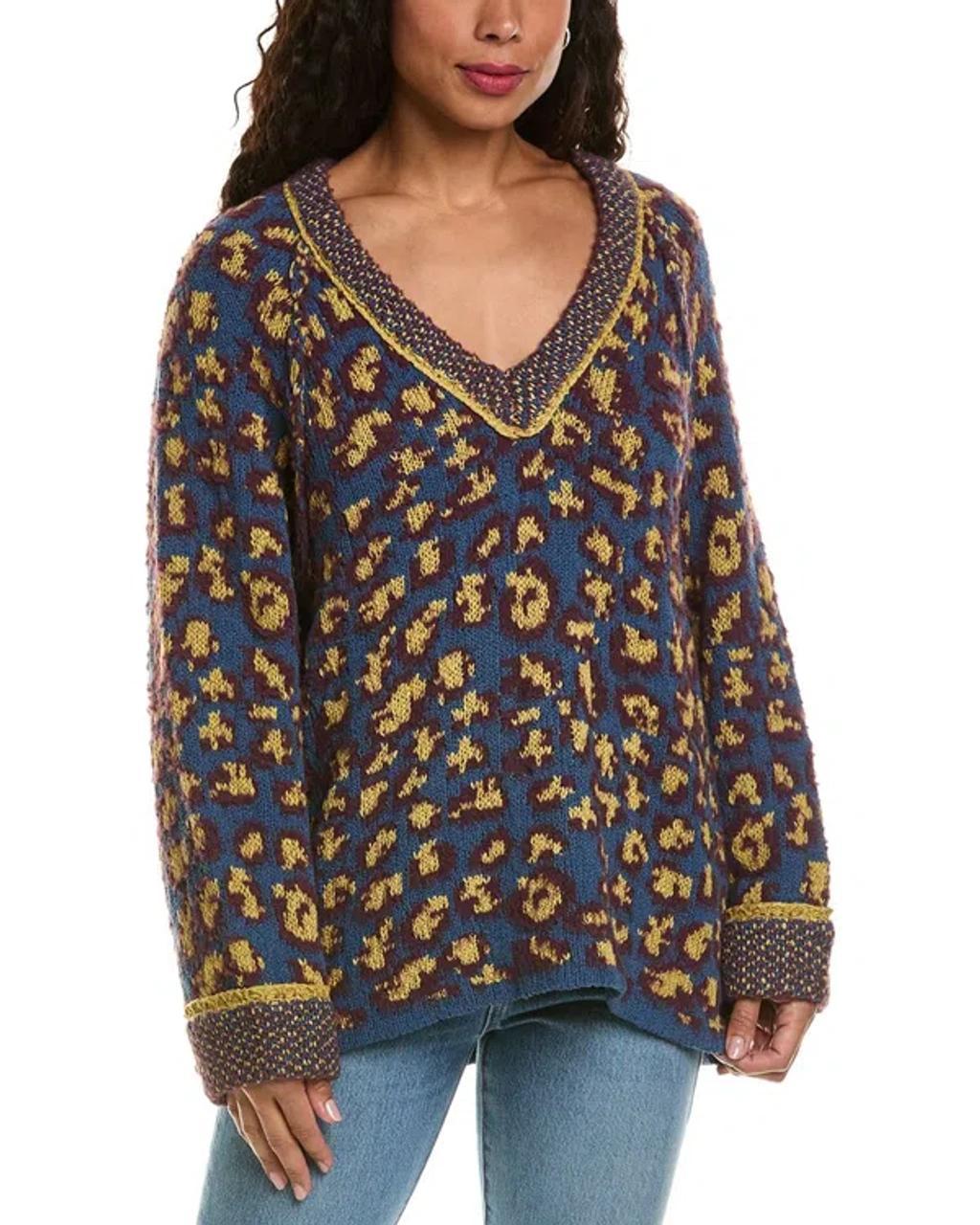 FREE PEOPLE Little Animal Pullover In Blue Product Image