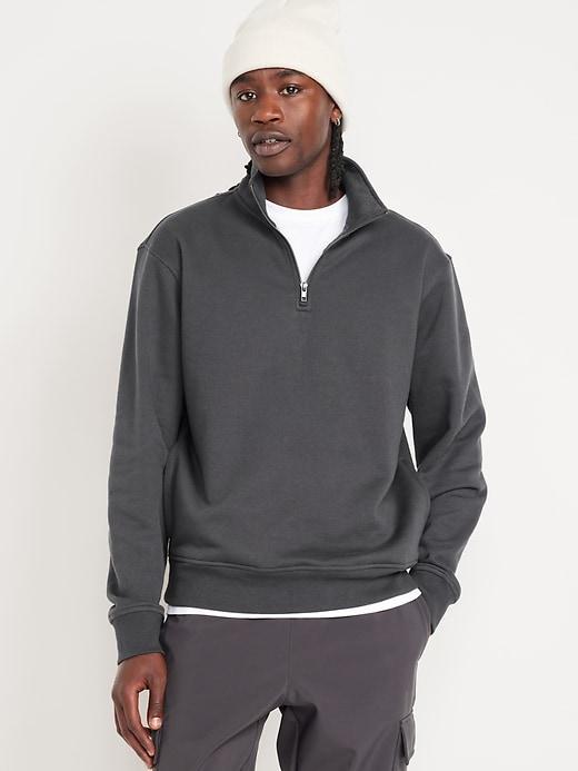 Oversized Fleece Quarter Zip Product Image