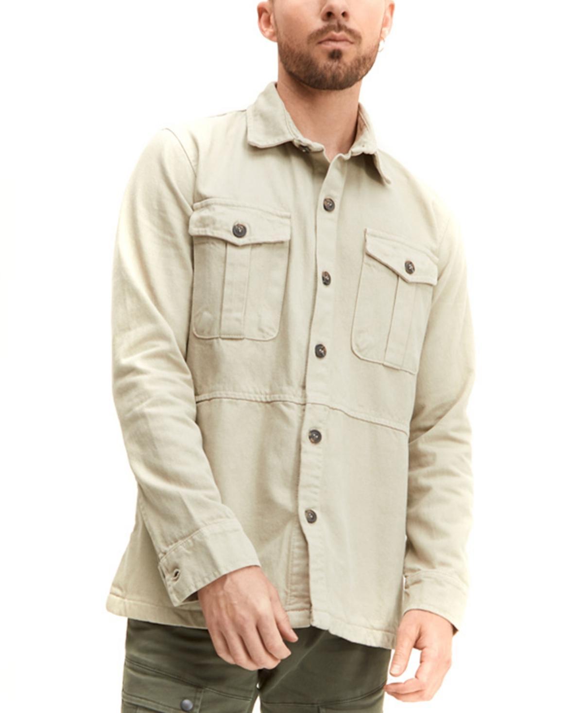 Mens Modern Relaxed Casual Button-Down Shirt Product Image