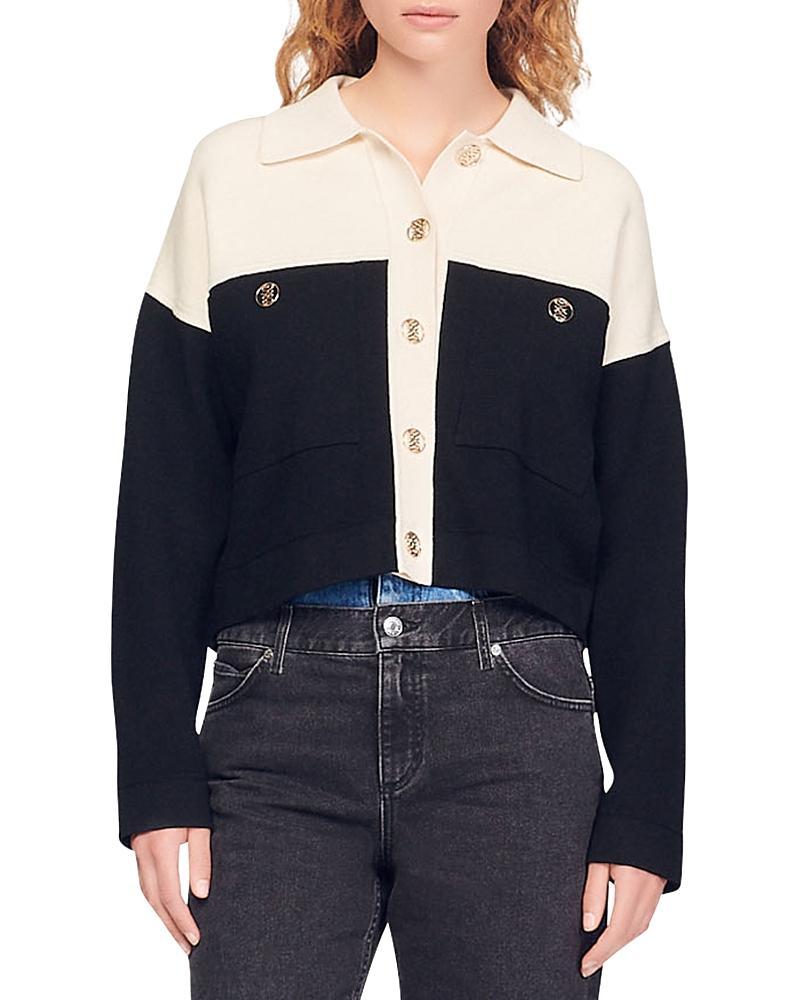 Womens Killim Cropped Cardigan Product Image