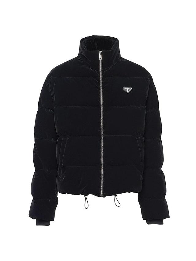 Mens Cropped Down Jacket Product Image