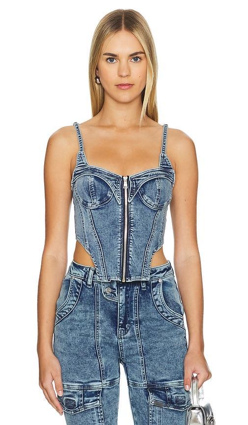 Jazzi Denim Top Product Image