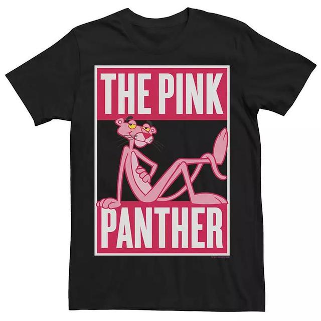 Mens Pink Panther Brick Logo Poster Tee Product Image