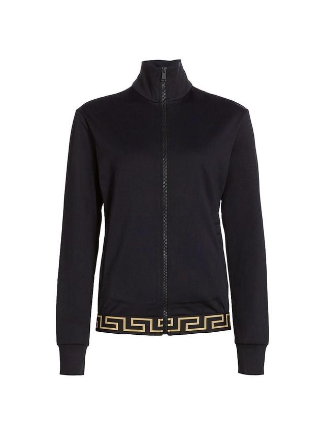 Womens Greca Gym Sweatshirt Product Image