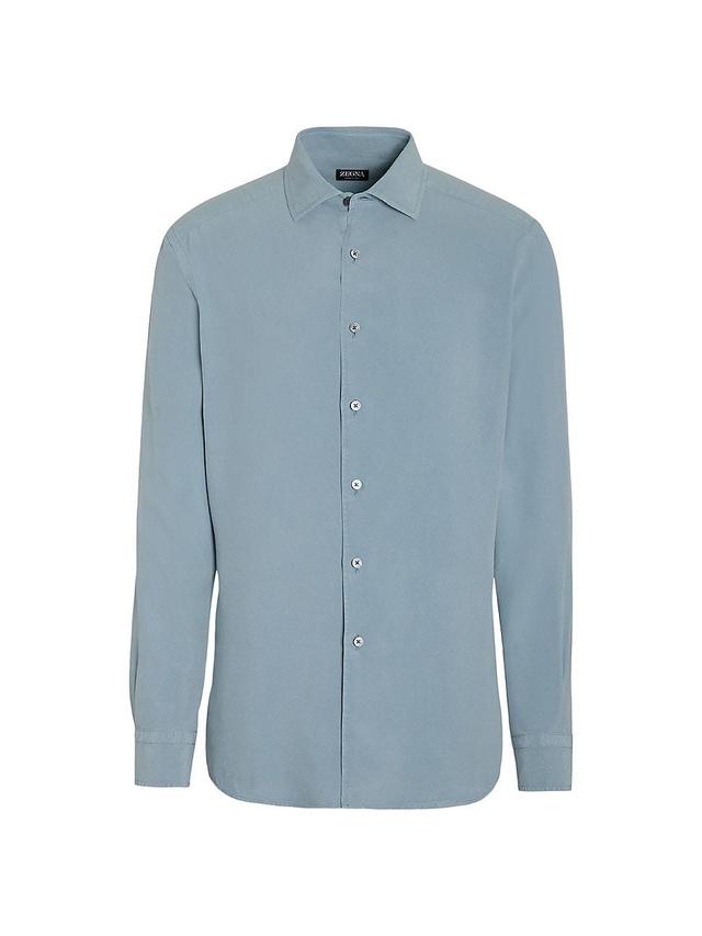 Mens Silk Shirt Product Image