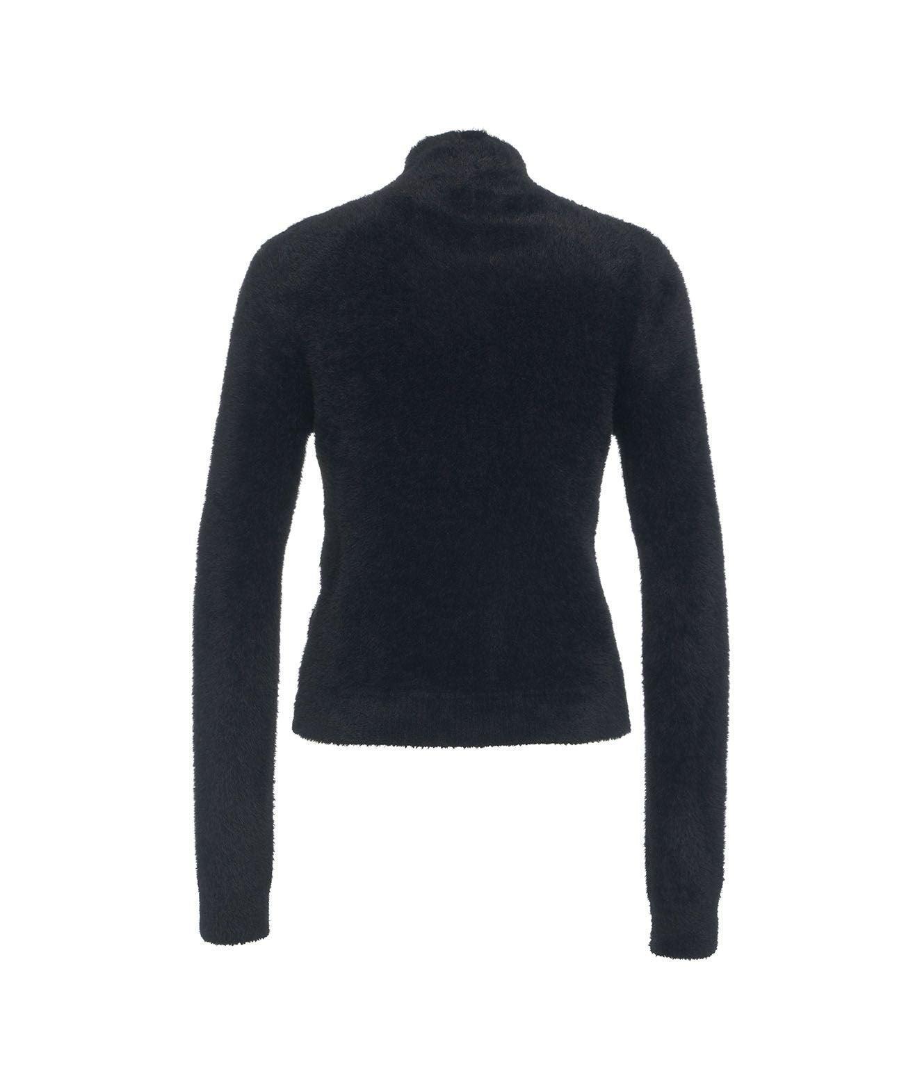 Pullover in maglia pelosa Female Product Image