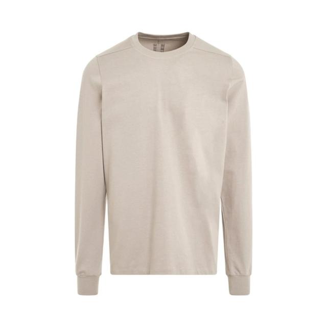 RICK OWENS Off-white Crewneck Sweatshirt In 08 Pearl Product Image