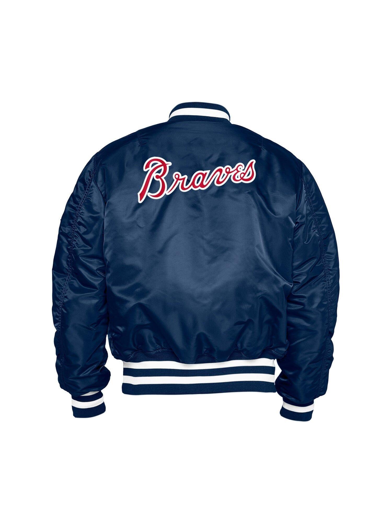 ATLANTA BRAVES X ALPHA X NEW ERA MA-1 BOMBER JACKET Product Image