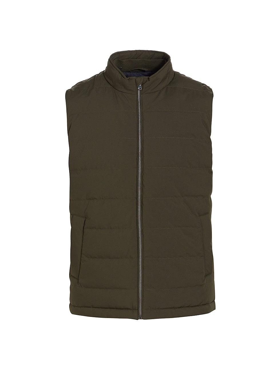 COLLECTION Woven Puffer Vest Product Image