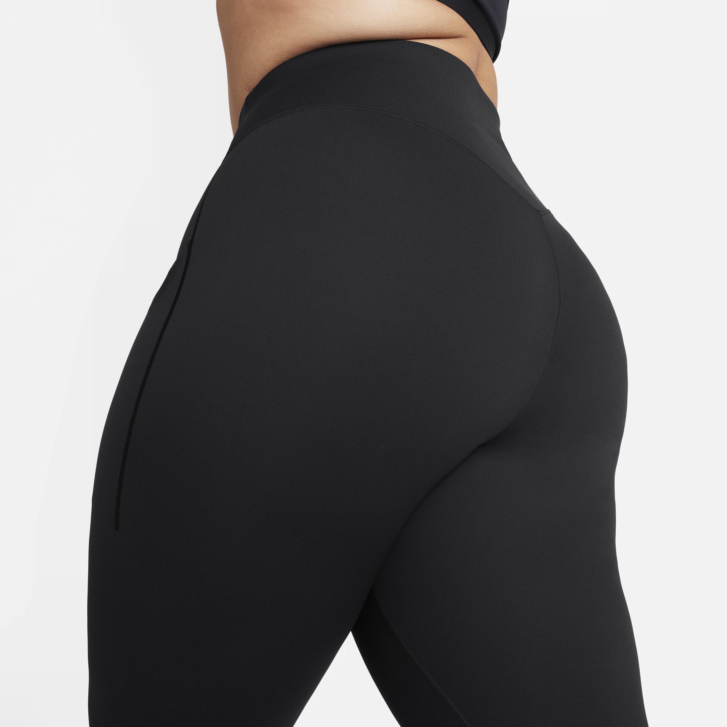 Nike Womens Universa Medium-Support High-Waisted Full-Length Leggings with Pockets (Plus Size) Product Image