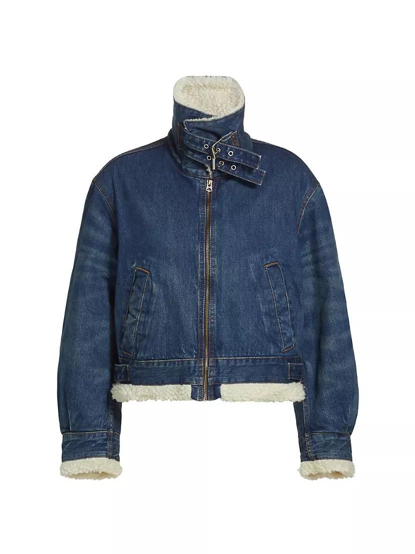 Aviator Denim Jacket product image