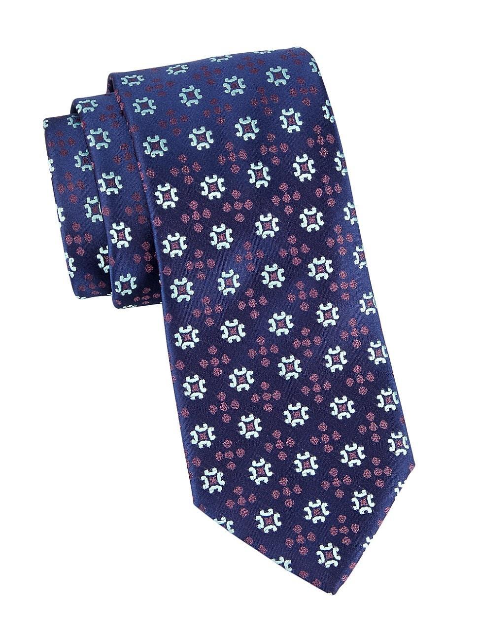 Mens Medallion Silk Tie Product Image