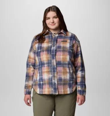 Columbia Women's Benton Springs Shirt Jacket II - Plus Size- Product Image