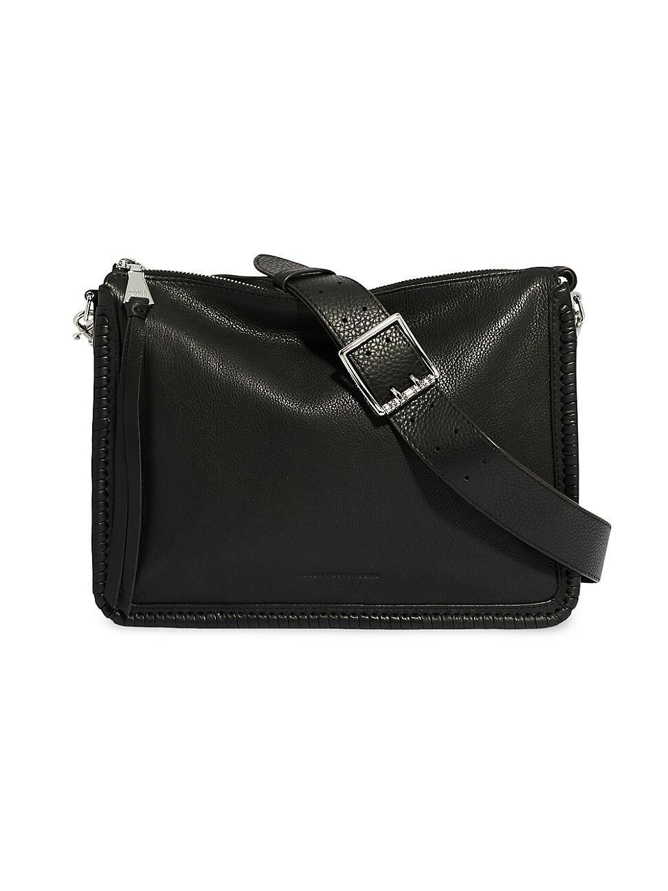 Womens Famous Leather Large Crossbody Bag Product Image