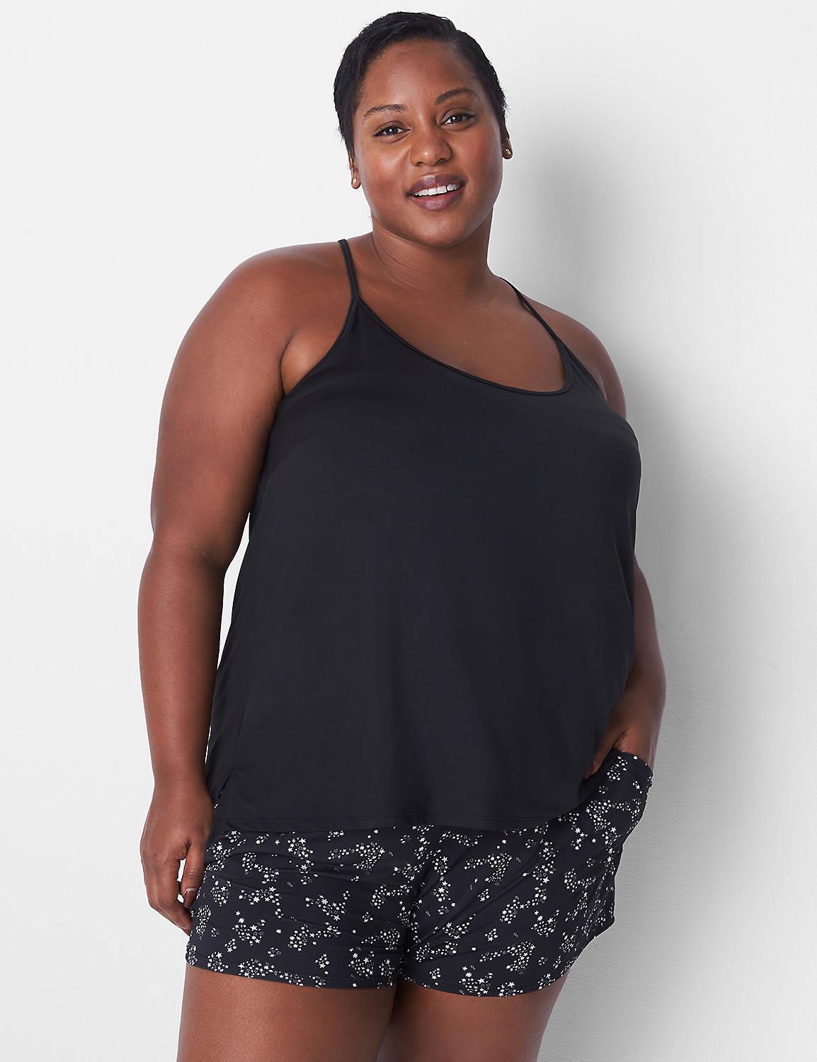 Lane Bryant Dreamycool Cami & Short Pj Set 34/36 Aries Star Product Image