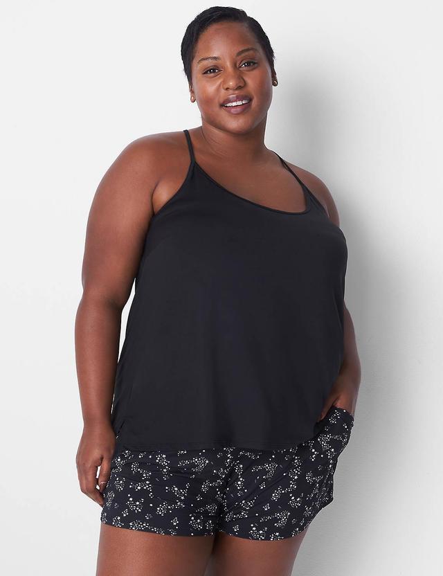 Lane Bryant Dreamycool Cami & Short Pj Set 34/36 Aries Star Product Image