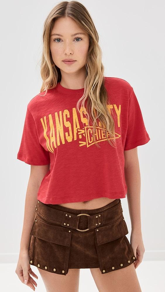 Junk Food Chiefs Crop Tee | Shopbop Product Image