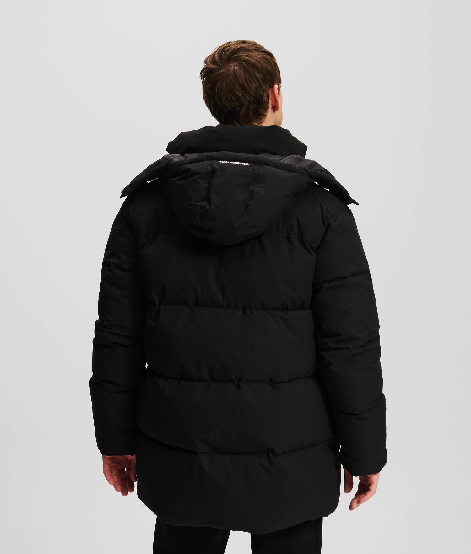 LONG QUILTED PUFFER JACKET Product Image