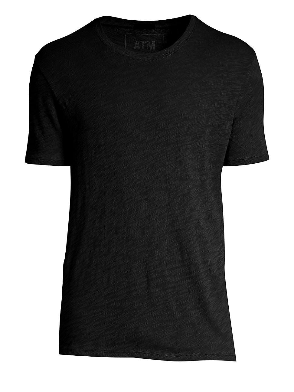 Mens Slub Cotton Crewneck Tee Product Image