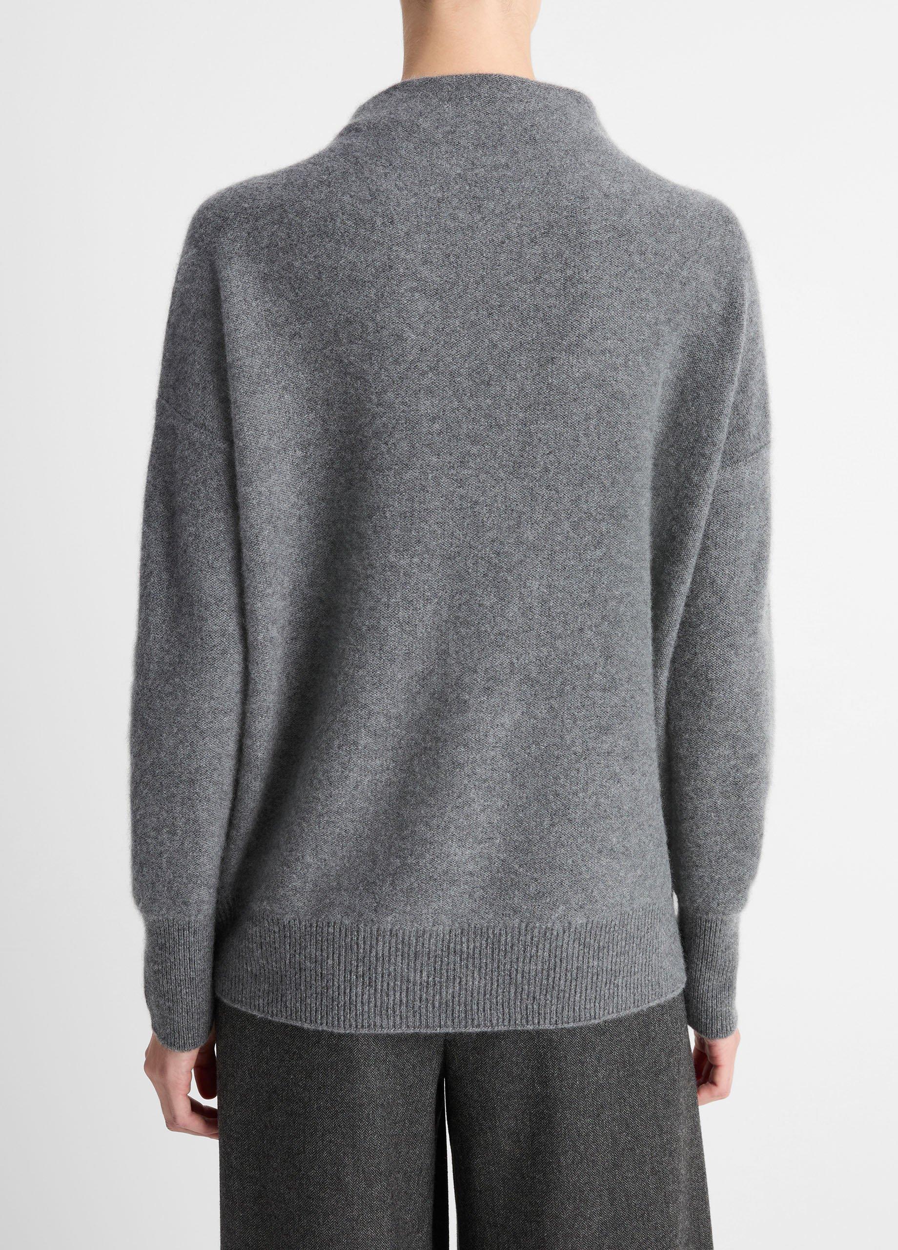 Plush Cashmere Funnel Neck Sweater Product Image