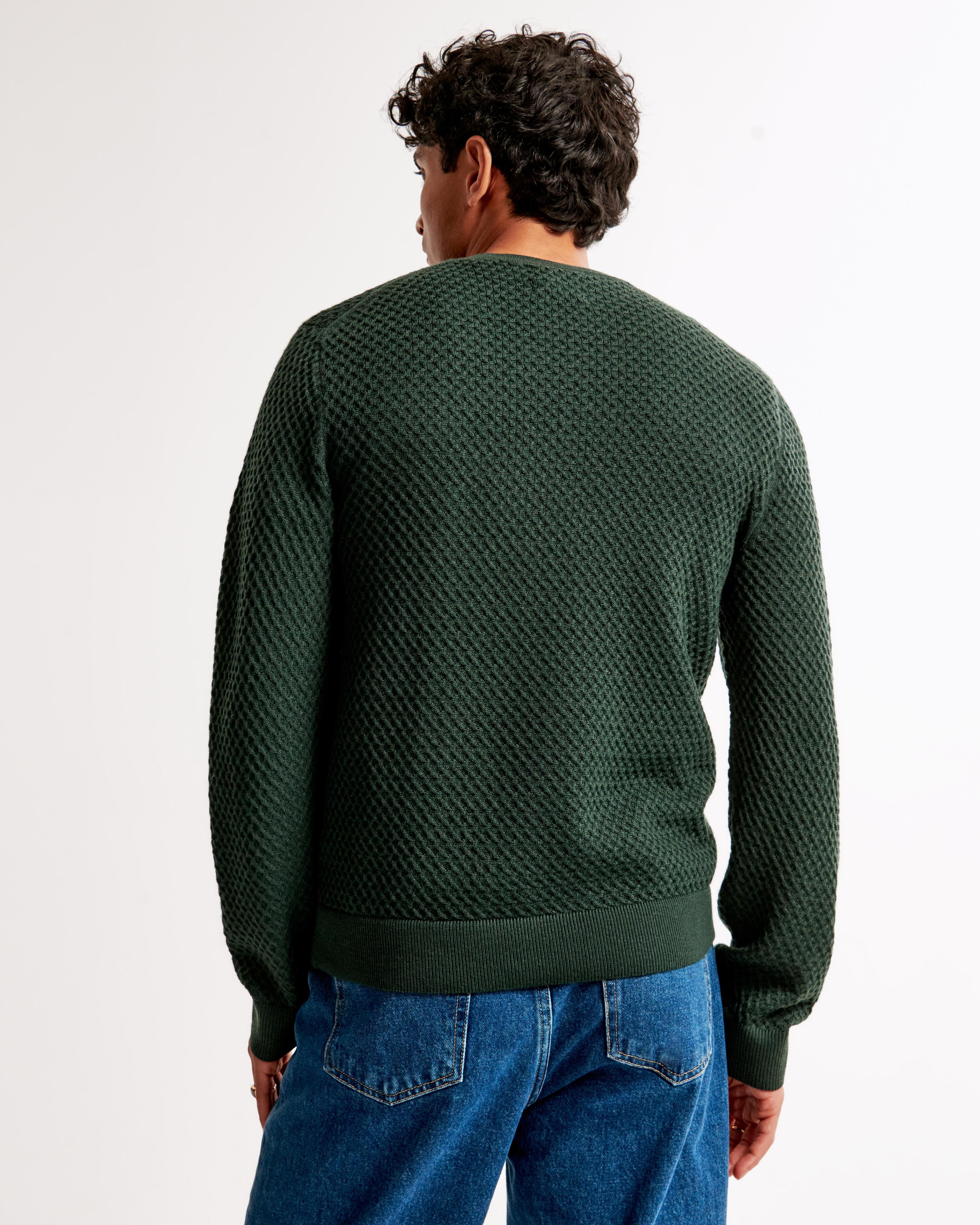 Merino Wool-Blend Crew Sweater Product Image