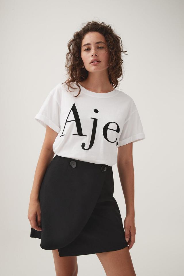 Alice Embroidered Logo Tee Product Image