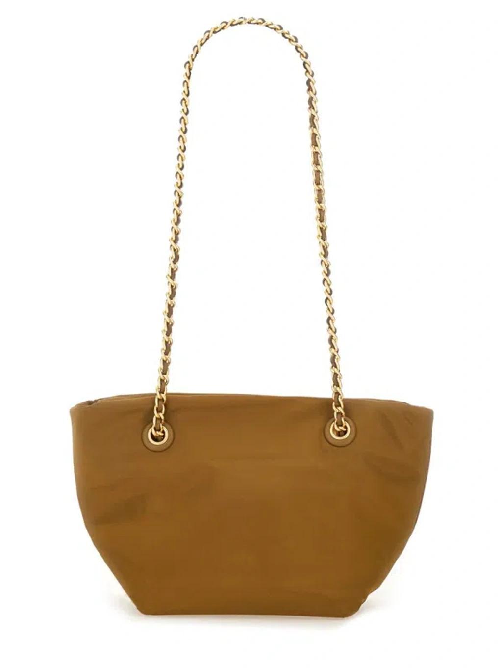 TORY BURCH Small Shoulder Bag Ella In Beige Product Image