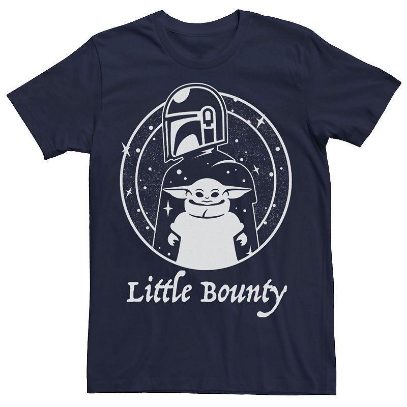 Mens Star Wars The Mandalorian The Child Little Bounty Tee Grey Product Image