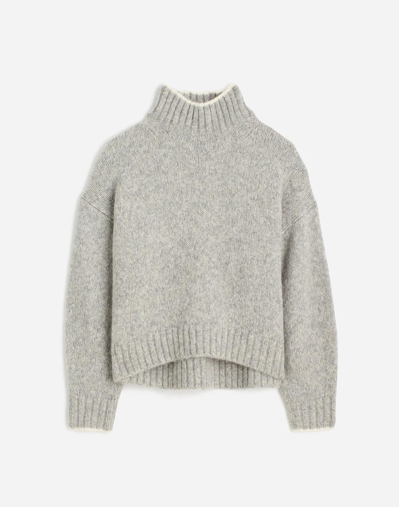 Chunky-Knit Alpaca-Blend Turtleneck Product Image