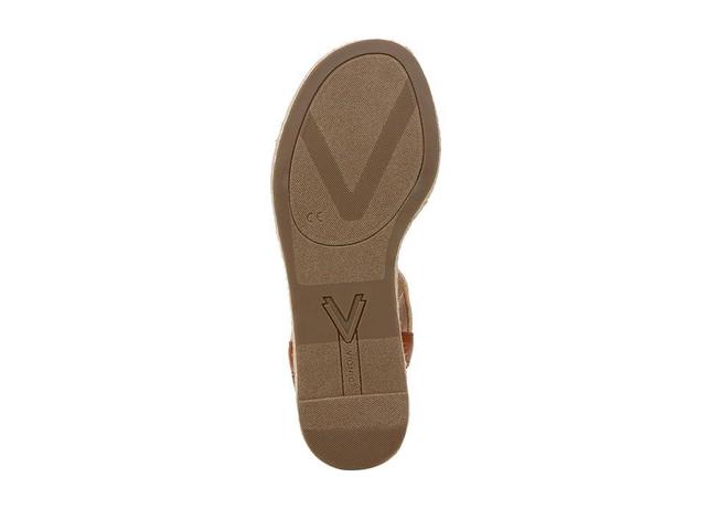Vionic Calera Leather Wedge Sandals Product Image