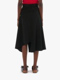 PATCHWORK A-LINE SKIRT in black | JW Anderson US  Product Image