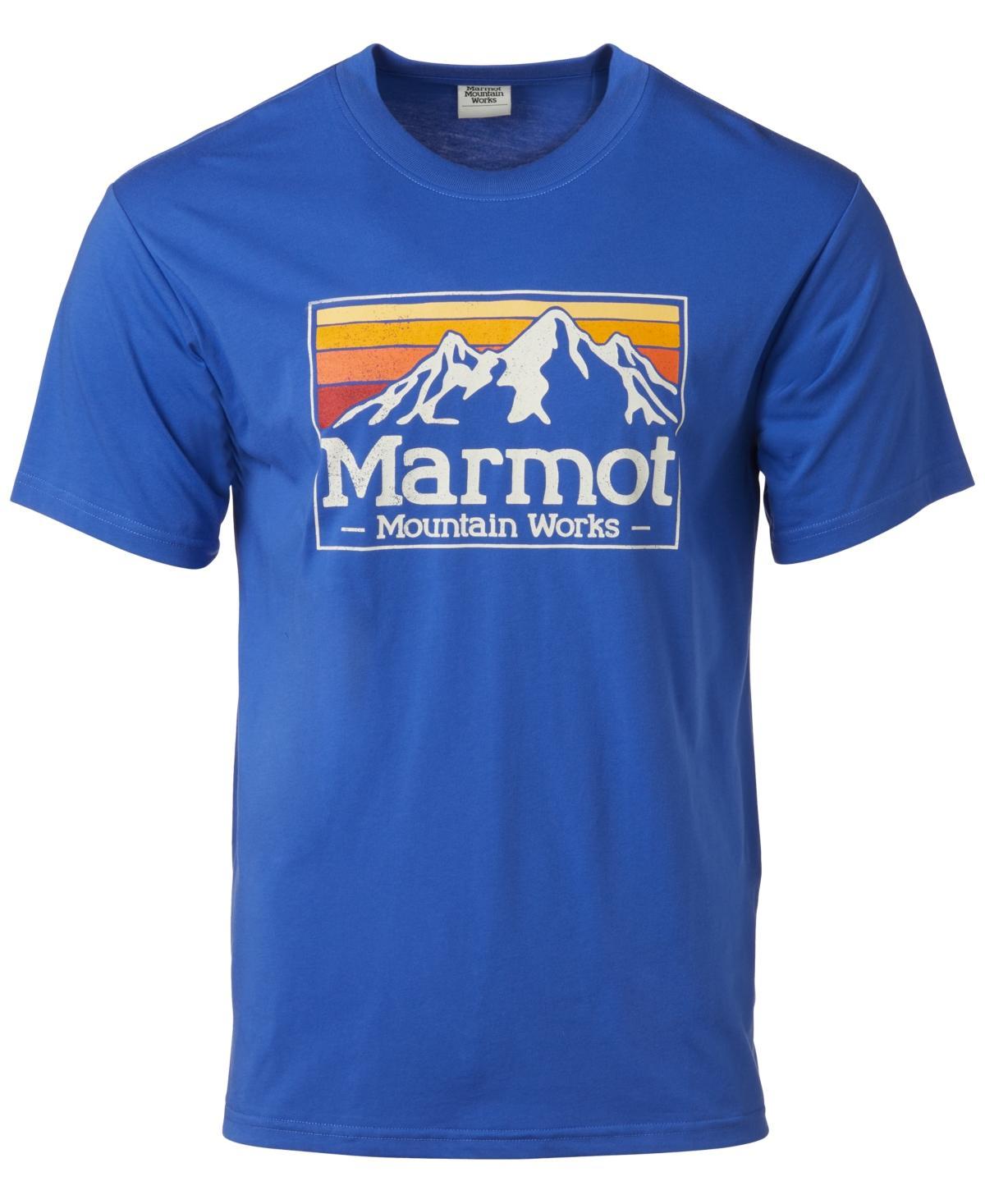 Marmot Men's MMW Gradient SS Tee Arctic Navy Product Image