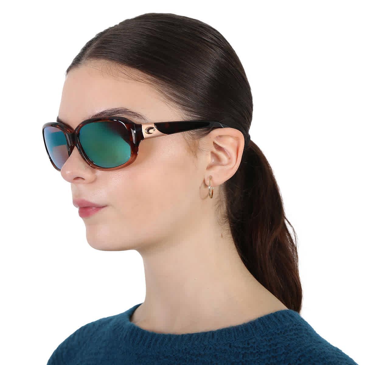 Costa Del Mar Gannet 58mm Mirrored Polarized Pillow Sunglasses Product Image