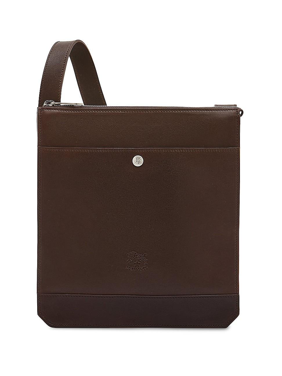 Mens Meleto Leather Crossbody Bag Product Image