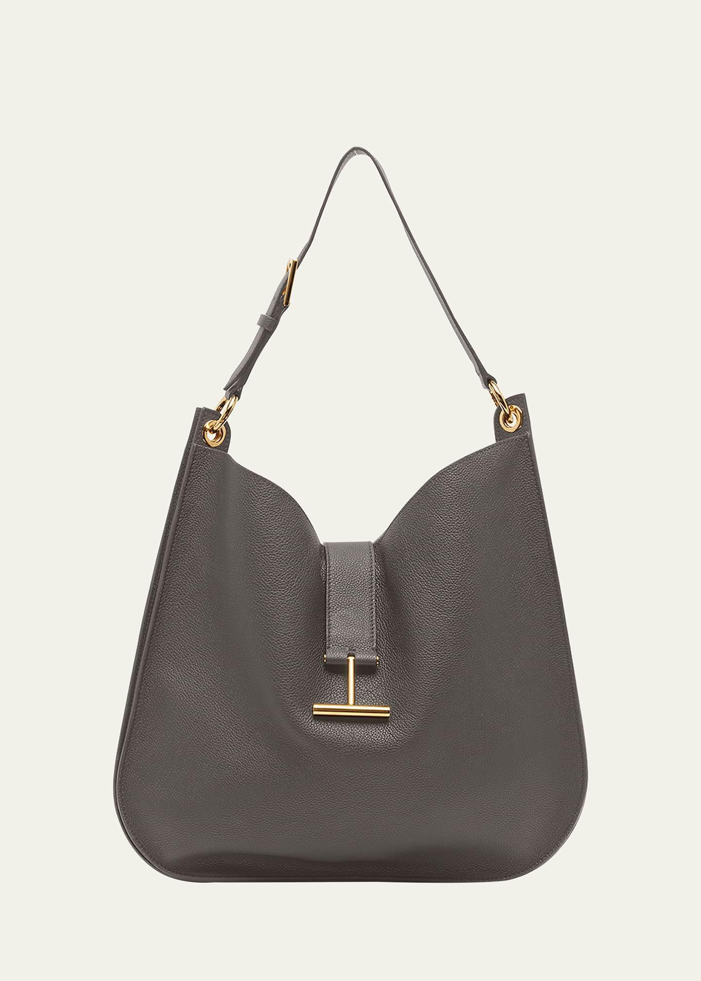 TOM FORD Large Tara Leather Hobo Bag Product Image