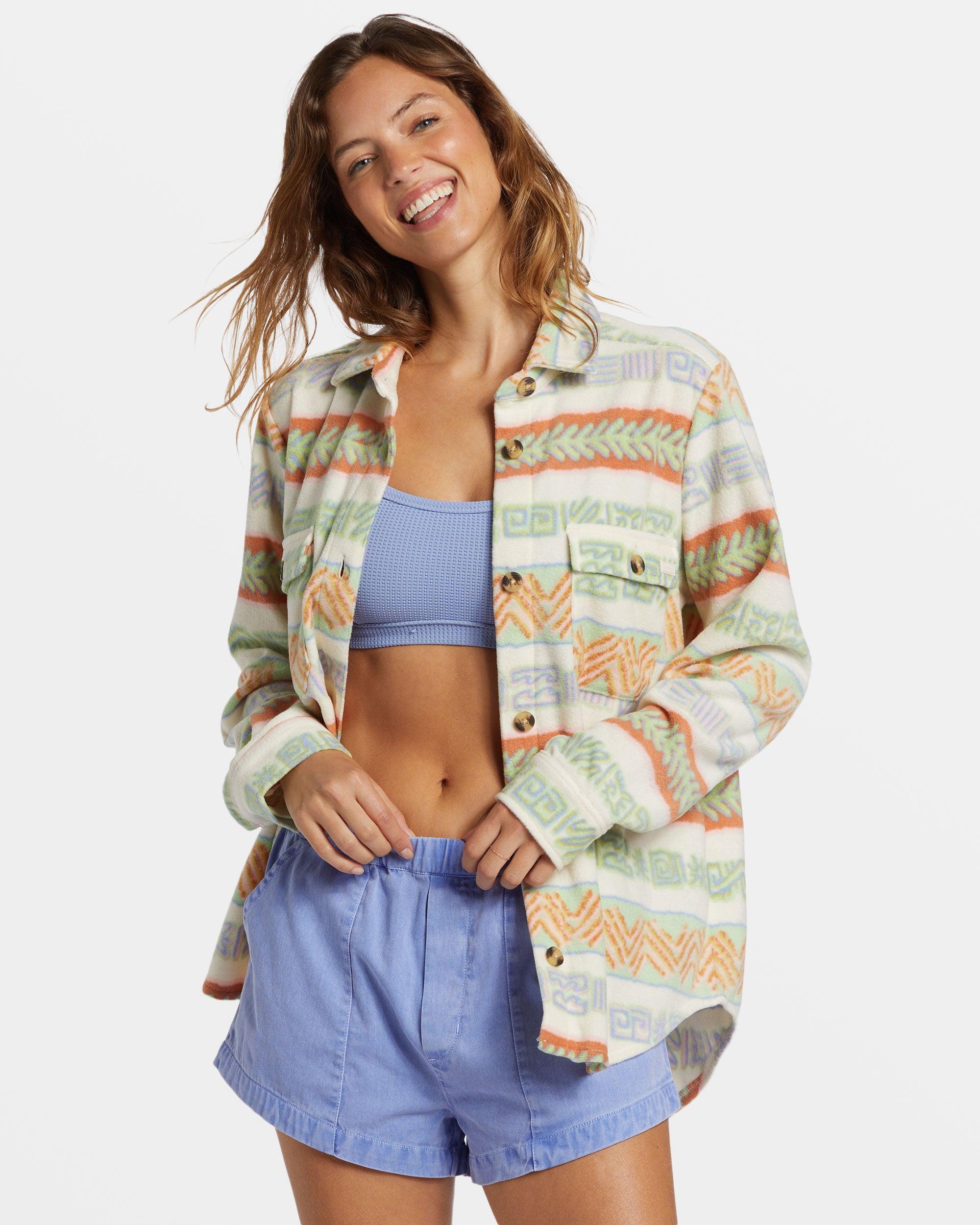 Forge Fleece Flannel Jacket - Multi Female Product Image