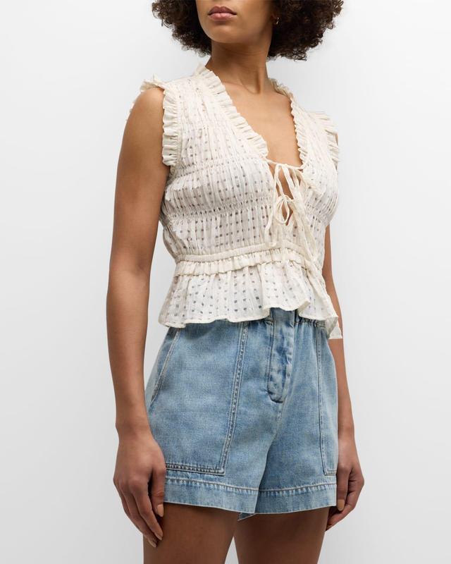 Womens Martine Eyelet Top Product Image