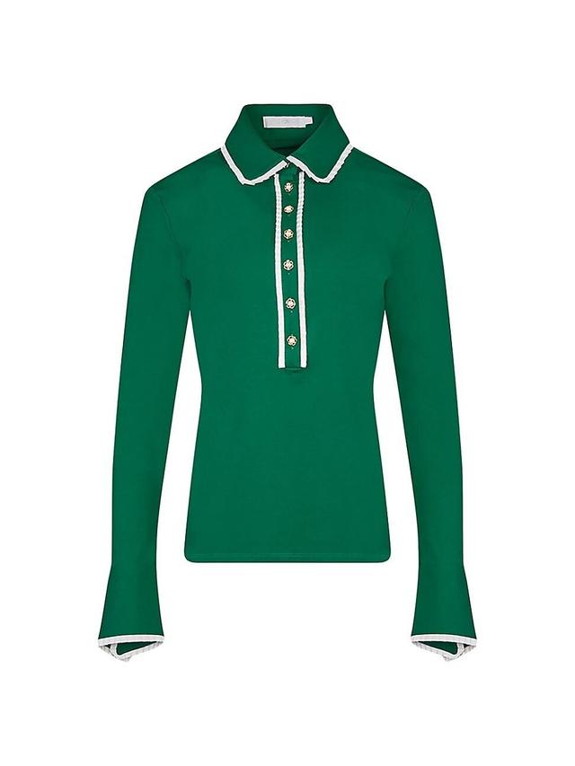 Womens Faustine Jersey Long-Sleeve Shirt Product Image