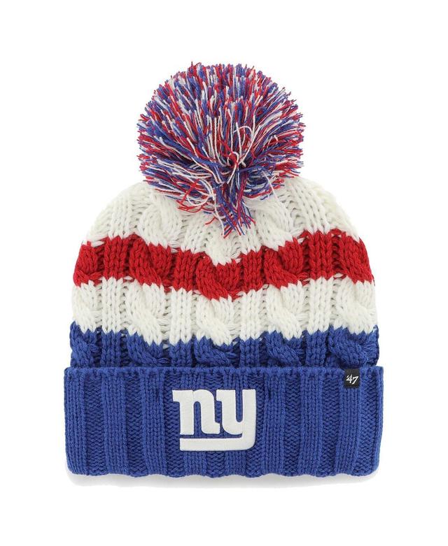 Womens 47 New York Giants Ashfield Cuffed Knit Hat with Pom Product Image