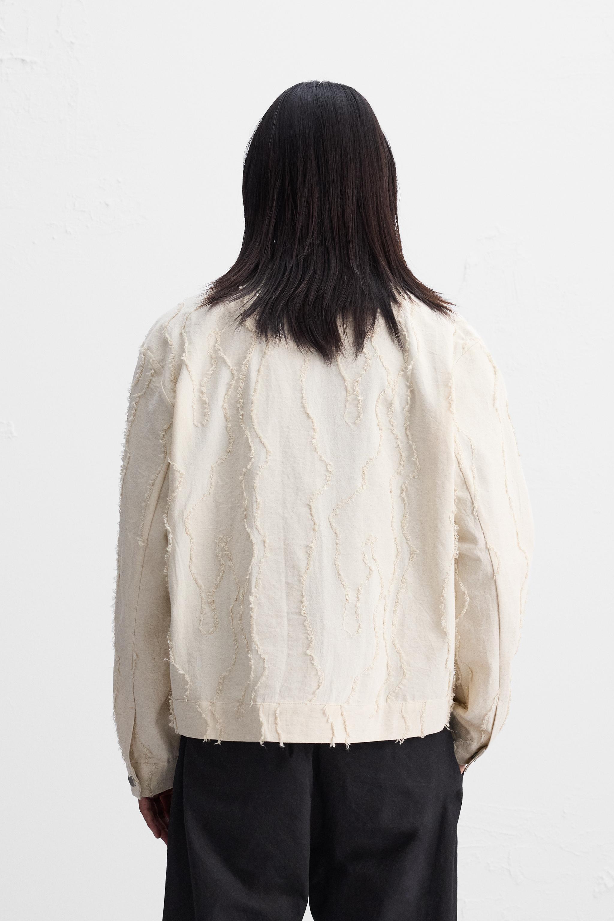 RAISED JACQUARD JACKET Product Image