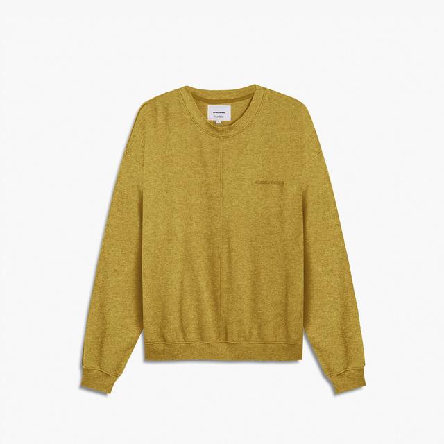 loop terry standard sweatshirt / mustard yellow Product Image