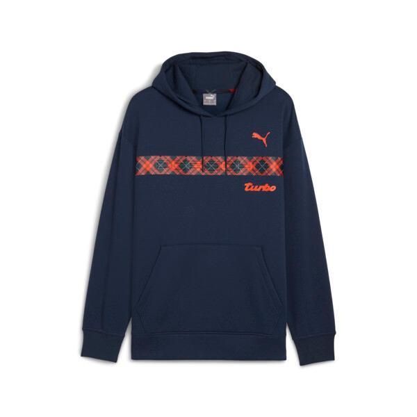 PUMA Porsche Legacy Statement Men's Hoodie in Dark Blue Product Image