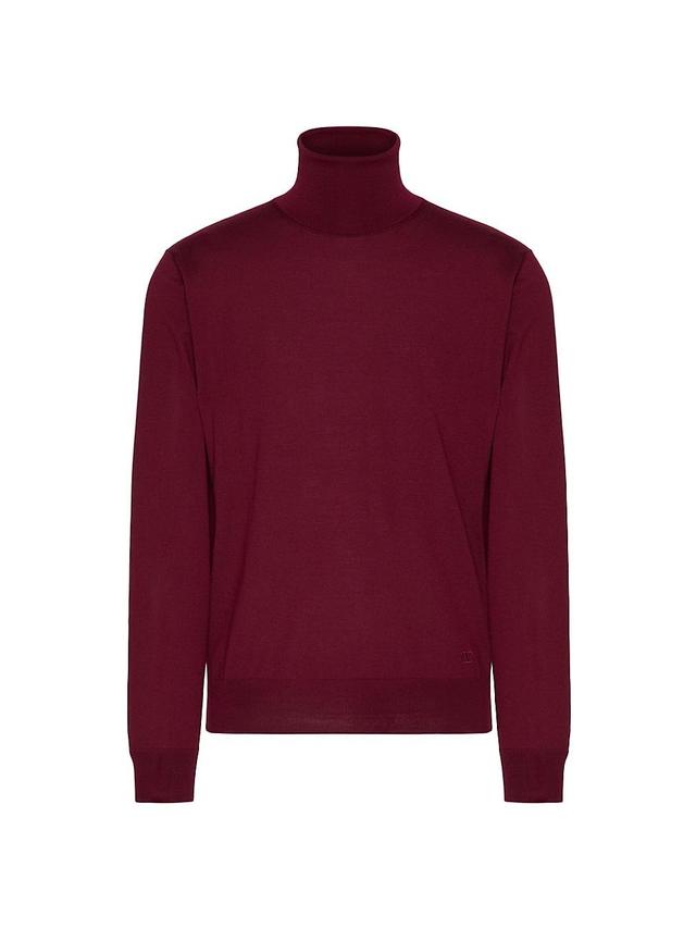 Men's Wool Turtleneck Sweater Product Image