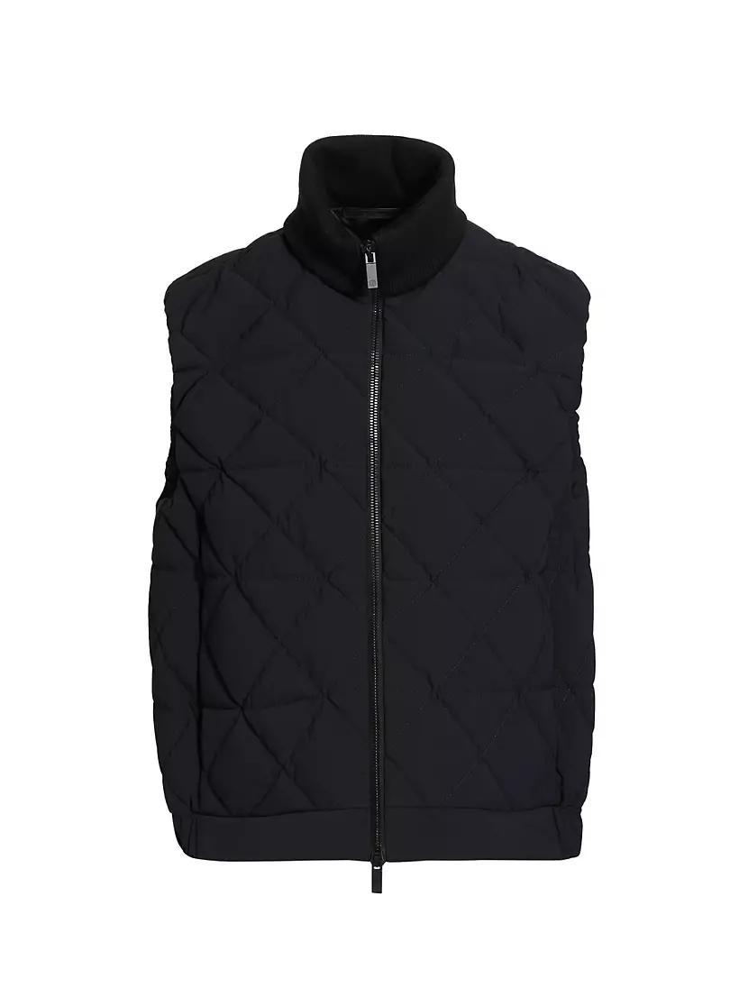 Quilted Nylon Puffer Vest Product Image