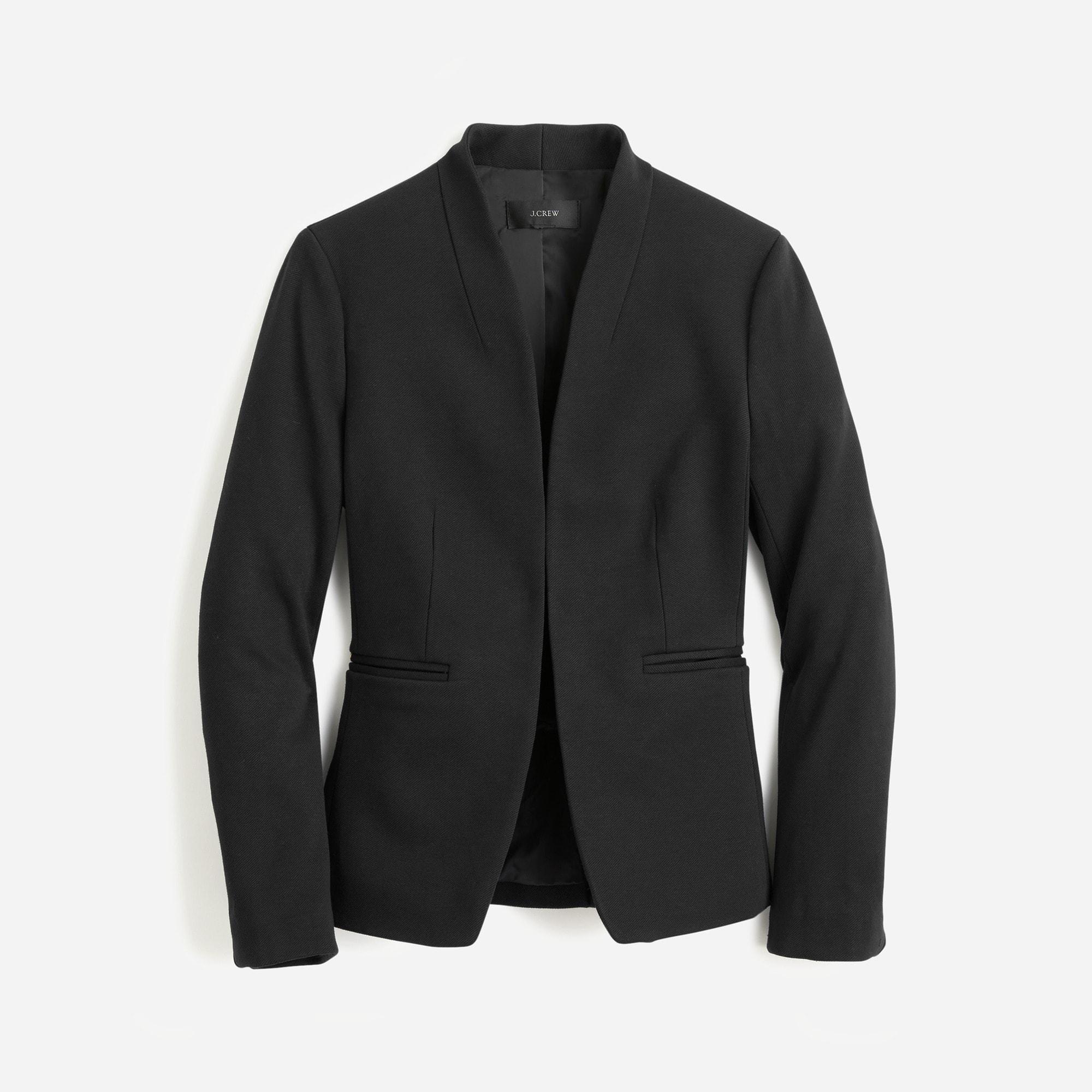 Going-out blazer in stretch twill product image